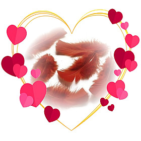 Valentine's αξεσουαρ για μπαλόνια (5)