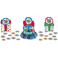 TABLE DECO HAPPY BIRTHDAY 3 ΤΕΜΑΧΙΑ + CONFETTI 