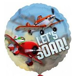 FOIL CLEAR BALLOON DISNEY PLANES 26'' 66CM P30