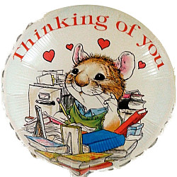 FOIL 18'' Vintage THINKING OF YOU Προσφορά!