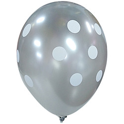 LATEX 12'' ΑΣΗΜΙ ΤΥΠΩΜΕΝΟ ΠΟΥΑ 25ΤΕΜ