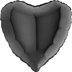 FOIL 18'' ΚΑΡΔΙΑ ΜΑΥΡΗ 