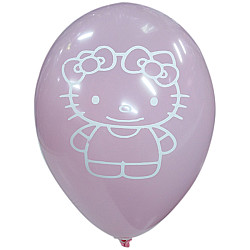 LATEX 12'' ΤΥΠΩΜΕΝΟ HELLO KITTY 25ΤΕΜ