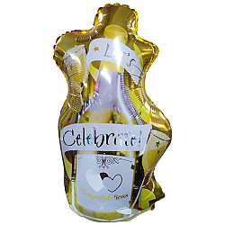 FOIL S/S ΣΑΜΠΑΝΙΑ ΧΡΥΣΟ LETS CELEBRATE Προσφορά!