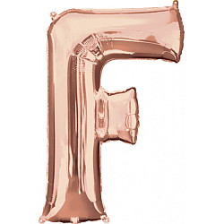 FOIL S/S ΓΡΑΜΜΑ F  ROSE GOLD Προσφορά!