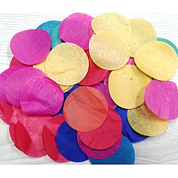 CONFETTI 5CM ΧΑΡΤΙΝΟ ΣΤΡΟΓΓΥΛΟ 100ΓΡ