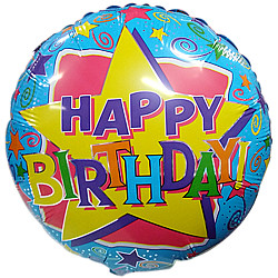 FOIL 18'' HAPPY BIRTHDAY STAR Προσφορά!