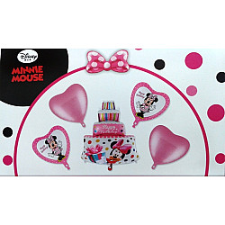 FOIL DISNEY MINNIE birthday set/5 Προσφορά!