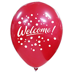 LATEX 12'' ΤΥΠΩΜΕΝΟ WELCOME 6TEM