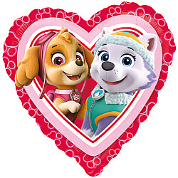 FOIL 17'' PAW PATROL ΚΑΡΔΙΑ