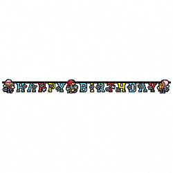 BANNER ΠΕΙΡΑΤΙΚΟ HAPPY BIRTHDAY 1,80M