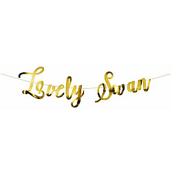 ΕΠΙΓΡΑΦΗ ΧΡΥΣΗ LOVELY SWAN 64CM