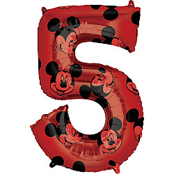 FOIL MID SIZE MICKEY MOUSE ΝΟΥΜΕΡΟ 5