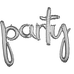 FOIL air filled PARTY ΑΣΗΜΙ