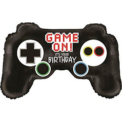 FOIL S/S HAPPY BIRTHDAY GAME CONTROLLER