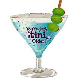 FOIL S/S BIRTHDAY-A TINI BIT OLDER-