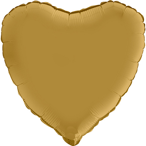 FOIL 18'' ΚΑΡΔΙΑ ΧΡΥΣΗ SATIN