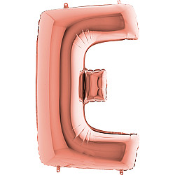 FOIL S/S ΓΡΑΜΜΑ E  ROSE GOLD