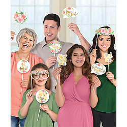 FOTO BOOTH KIT FLORAL BABY