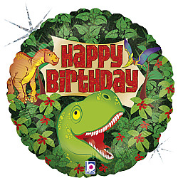  FOIL 18'' ΔΕΙΝΟΣΑΥΡΟΣ HAPPY BIRTHDAY 