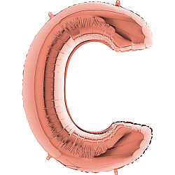 FOIL S/S ΓΡΑΜΜΑ C ROSE GOLD