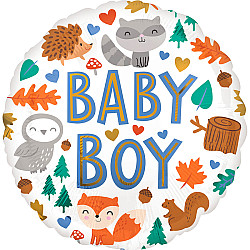 FOIL  17'' BABY BOY WOODLAND ΑΓΟΡΙ