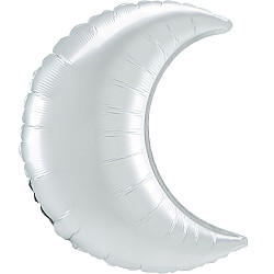 FOIL 26'' ΦΕΓΓΑΡΙ ΛΕΥΚΟ SATIN CRΕSCENT