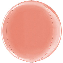  FOIL GLOBE 11'' ROSE GOLD 4D