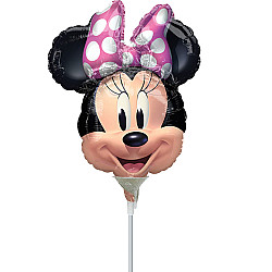 FOIL Mini/S 14'' MINNIE MOUSE ΚΕΦΑΛΙ 