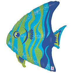  FOIL S/S ΕΞΩΤΙΚΟ ΜΠΛΕ ΨΑΡΙ_ANGEL FISH