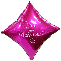 FOIL 18''  ΤΥΠΩΜΕΝΟ WILL YOU MARRY ME?
