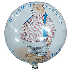 FOIL 18'' HAPPY BIRTHDAY ΑΡΚΟΥΔΟΣ MATURITY Προσφορά!