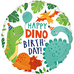 FOIL 17'' DINO BIRTHDAY PARTY