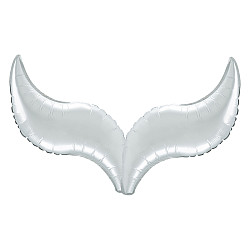 FOIL ΚΑΜΠΥΛΗ CURVE 41'' SATIN ΛΕΥΚΟ 2ΤΜΧ