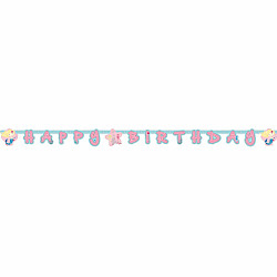 LETTER BANNER HAPPY BIRTHDAY BE A MERMAID