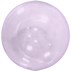 FOIL GLOBE 4D 15'' ΔΙΑΦΑΝΟ ΜΩΒ ΛΙΛΑ