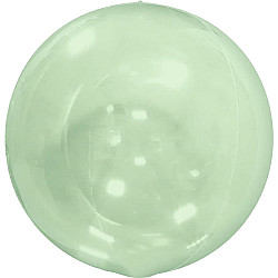 FOIL GLOBE 4D 15'' ΔΙΑΦΑΝΟ ΠΡΑΣΙΝΟ