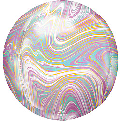FOIL 15'' ORBZ ΜΑΡΜΑΡΟ PASTEL ΑΠΑΛΑ ΧΡΩΜΑΤΑ