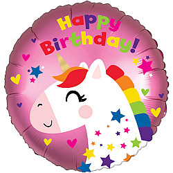 FOIL 17'' BIRTHDAY ΜΟΝΟΚΕΡΟΣ SATIN