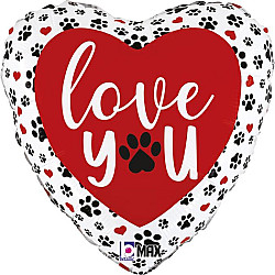 FOIL 18'' ΚΑΡΔΙΑ I LOVE YOU ΠΑΤΟΥΣΑΚΙΑ Προσφορά!