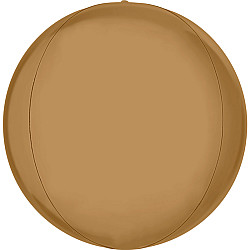  FOIL GLOBE 4D 15'' PLATINUM CHAMPAGNE
