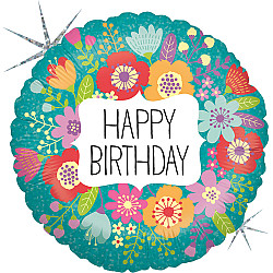 FOIL 18'' HAPPY BIRTHDAY ΑΓΡΙΟΛΟΥΛΟΥΔΑ