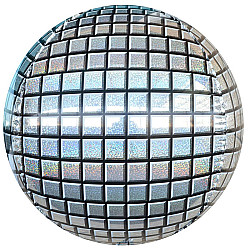 FOIL 16'' GLOBE DISCOBALL ΑΣΗΜΙ