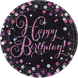 ΠΙΑΤΑ HAPPY BIRTHDAY SPARKLING POZ 8ΤΜΧ