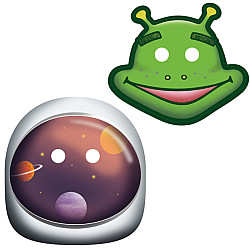 ΜΑΣΚΕΣ SPACE PARTY 8ΤΜΧ