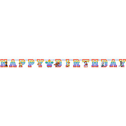 LETTER BANNER H.BIRTHDAY PAW PATROL ΠΑΤΟΥΣΑΚΙΑ 