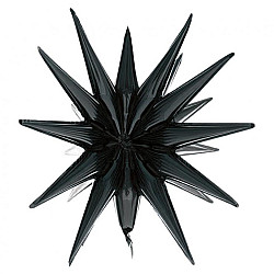 FOIL MULTI STAR 3D ΑΣΤΕΡΙ ΜΑΥΡΟ
