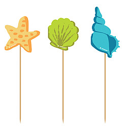 CAKE TOPPER ΜΠΟΥΦΕ ΣΕΡΦ ΠΑΡΤΥ 20ΤΜΧ