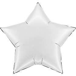FOIL 36'' ΑΣΤΕΡΙ SATIN ΛΕΥΚΟ