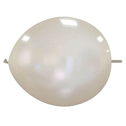 LATEX ΓΙΡΛΑΝΤΑΣ 13'' ΜΕΤΑΛΛΙΚΟ ΑΣΗΜΙ 50ΤΕΜ